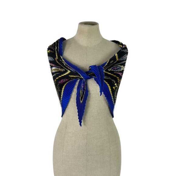 HERMES Qu'importe le flacon, pourvu qu'on ait l'ivresse silk scarf pleated - Picture 16 of 16